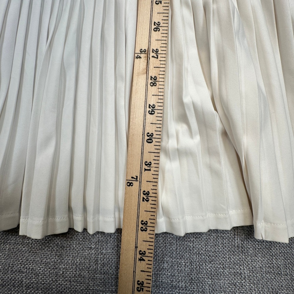 Vineyard Vines Pleated Tennis Dress Womens M White Stretch Pickleball NEW READ - Picture 11 of 13